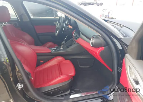 2019 Alfa Romeo Giulia Ti Sport Rwd z USA, uszkodzony, nr VIN ZARFAMBN5K7621855